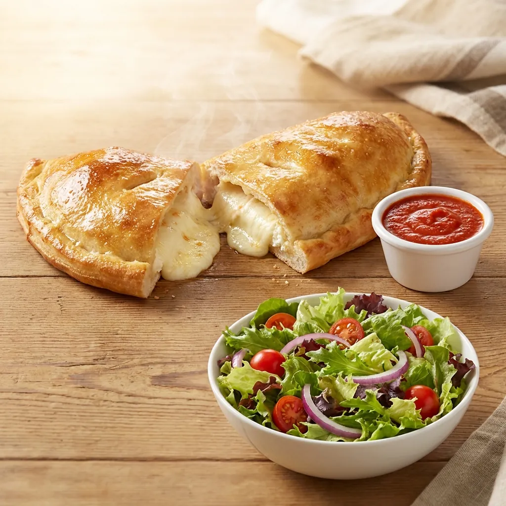 Calzone Lunch at Chicago Pizza and Pasta