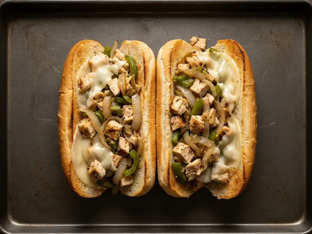 Chicken Philly Cheese Steak Sub from Chicago Pizza and Pasta in Irving, Texas