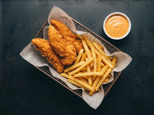 Chicken Tenders and Fries from Chicago Pizza and Pasta in Irving, Texas