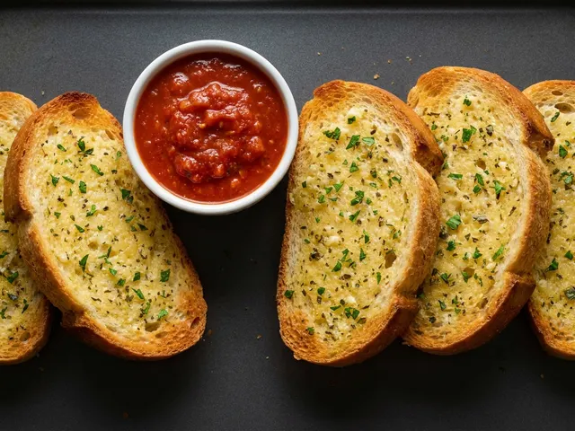 Garlic Bread from Chicago Pizza and Pasta in Irving, Texas