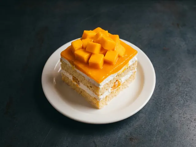 Mango Tres Leches from Chicago Pizza and Pasta in Irving, Texas