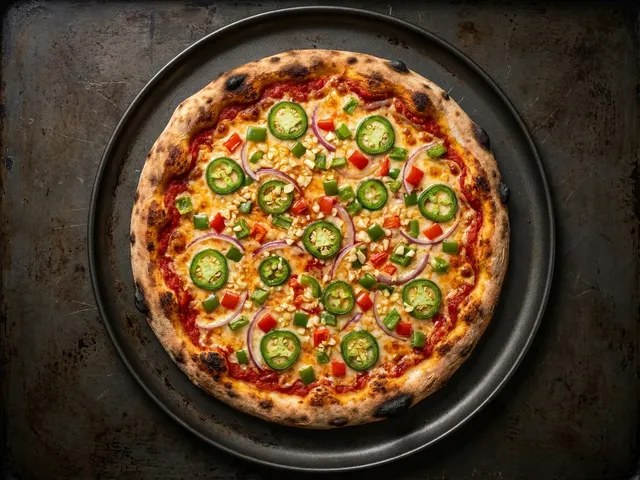 Mediterranean Pizza from Chicago Pizza and Pasta in Irving, Texas